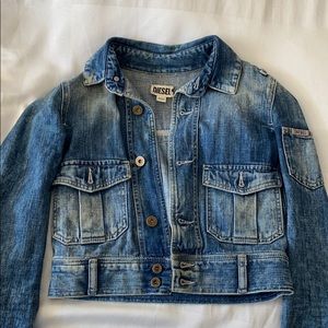 Cropped Diesel Denim Jacket